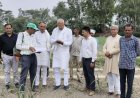 गन्ना सर्वे की पारदर्शिता को परखा, उपसभापति ने खेतों में पहुंचकर किया निरीक्षण