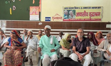 100 डेज़ टीबी अभियान के अंतर्गत वृद्धाश्रम में विशेष कैंप का आयोजन