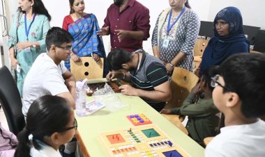 एडीके जैन नेत्र अस्पताल में दृष्टिबाधित बच्चों के लिए विशेष कार्यशाला शुरू