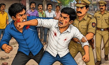 आपसी विवाद ने लिया हिंसक रूप: मारपीट में दो युवक घायल, पुलिस ने दोनों पर की कार्रवाई