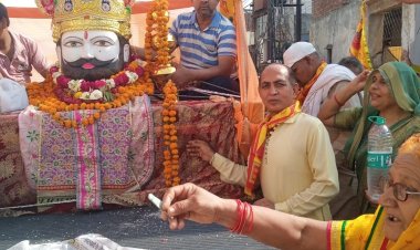 बैंड-बाजों और भक्ति के उल्लास के साथ निकली खाटू श्याम प्रभु की भव्य परिक्रमा यात्रा
