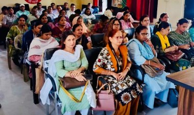 खेकड़ा में संचारी रोगों पर शिक्षकों को दिया विशेष प्रशिक्षण