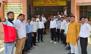ई-रजिस्ट्री के निजीकरण के विरोध में अधिवक्ताओं का संघर्ष तेज, खेकड़ा तहसील में हड़ताल जारी