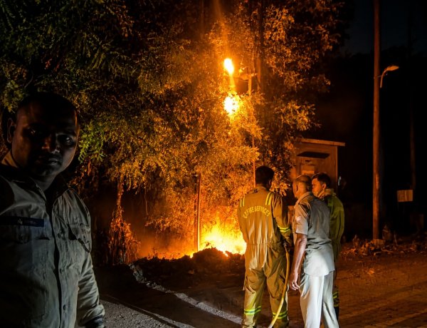 धमाके के साथ फुंका ट्रांसफार्मर, काशीराम कॉलोनी की बिजली आपूर्ति ठप