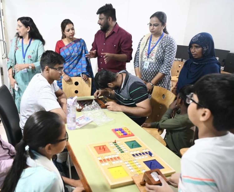 एडीके जैन नेत्र अस्पताल में दृष्टिबाधित बच्चों के लिए विशेष कार्यशाला शुरू