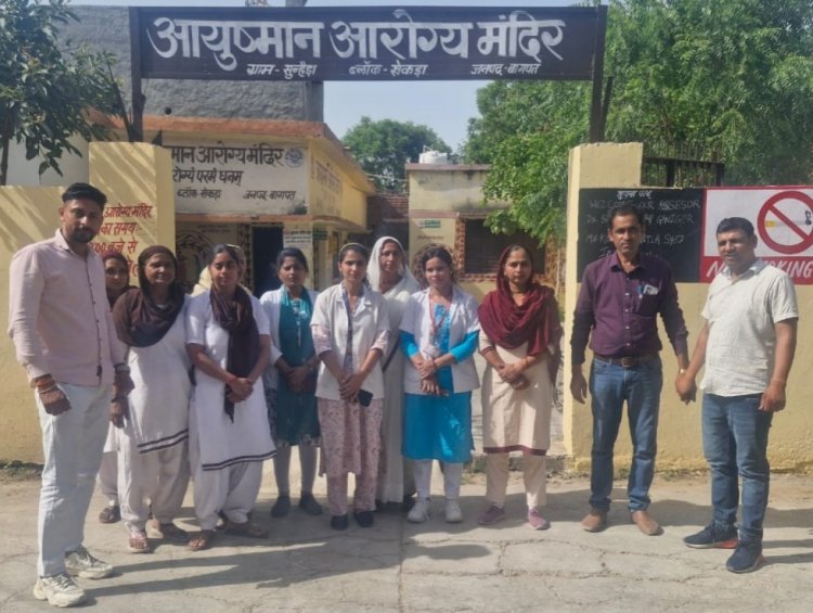 नेशनल क्वालिटी मानकों पर खरा उतरा सुन्हैड़ा का आयुष्मान आरोग्य मंदिर