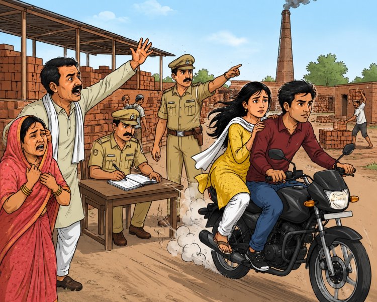 प्रेम प्रसंग में नाबालिग लापता: ईंट भट्ठे से किशोरी के गायब होने पर मचा हड़कंप
