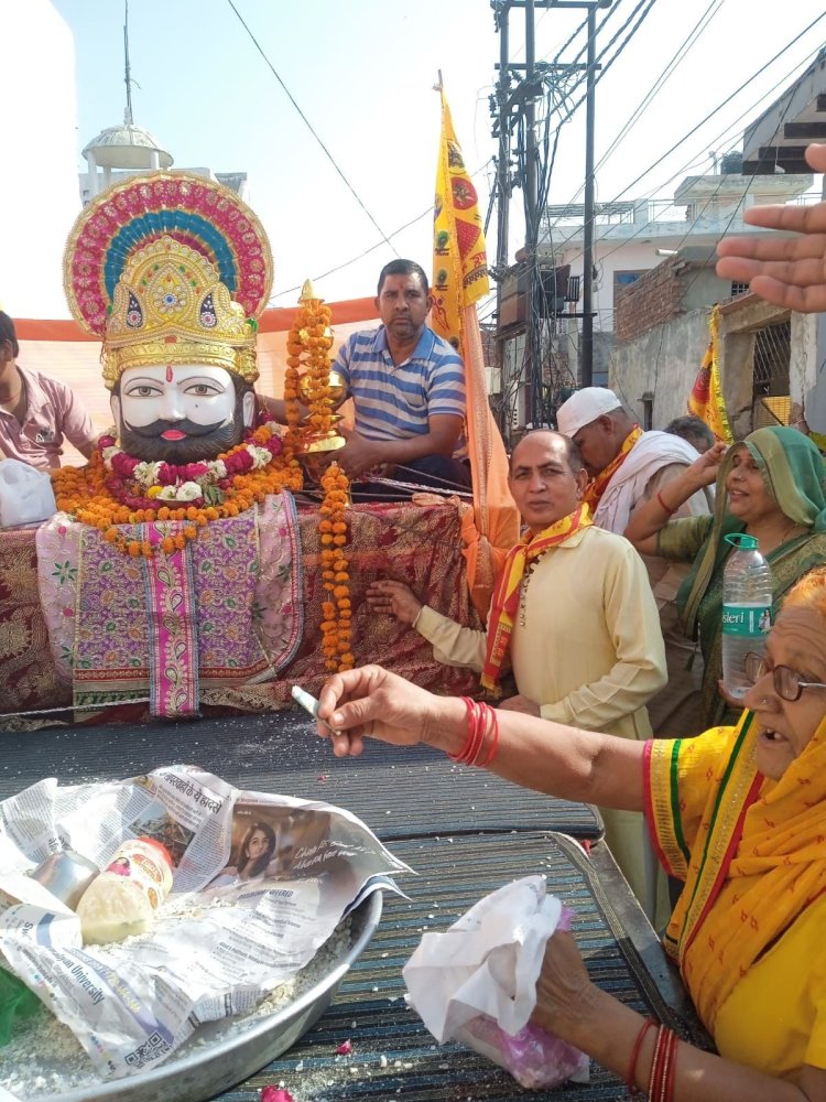 बैंड-बाजों और भक्ति के उल्लास के साथ निकली खाटू श्याम प्रभु की भव्य परिक्रमा यात्रा