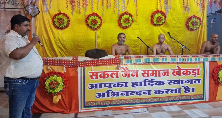 मुनिश्री अनुपम सागर के प्रवचनों से भक्तिमय हुआ वातावरण