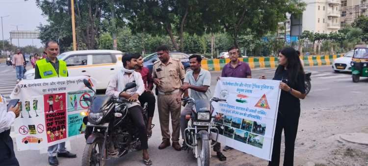 सेक्टर 79 और 116 पर सेवन एक्स वेलफेयर सोसायटी ने चलाया जागरूकता कार्यक्रम