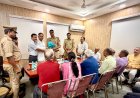 सेक्टर 56 में एसीपी ने की आरडब्ल्यूए के साथ मुलाकात