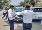 यातायात पुलिस ने 4803 वाहनों के चालान, 19 वाहनों को किया सीज