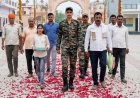 अग्निवीर बनकर गांव लौटा हिमांशु, ढोल-नगाड़ों से हुआ भव्य स्वागत
