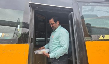परिवहन विभाग ने स्कूली बसों के खिलाफ चलाया अभियान