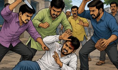 स्कूल जाती बेटी से छेड़छाड़ का विरोध करना पड़ा भारी, पिता पर चाकू से जानलेवा हमला