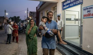 कोल्ड ड्रिंक समझकर बच्चे ने पी लिया ब्लीचिंग पाउडर का घोल