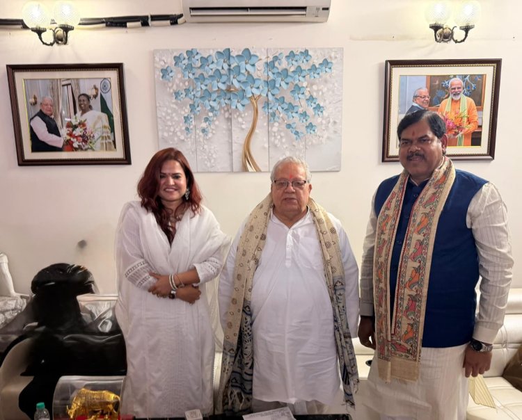 नोएडा सिटीजन फोरम की कार्यकारी अध्यक्षा ने की पूर्व राज्यपाल से मुलाकात