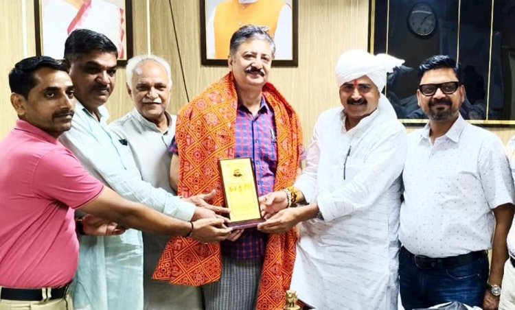 दिल्ली में एसडीएम बने कुलदीप धामा का सर्वखाप और समाजसेवियों ने किया सम्मान