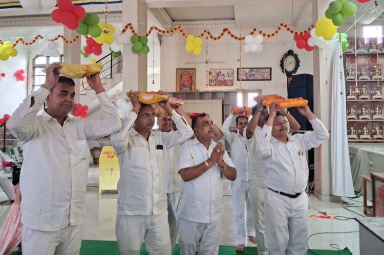 मंगल कलश स्थापना के साथ शुरू हुआ साधनामय वर्षायोग