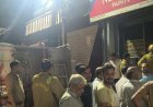 राहगीरों की सतर्कता और फायर ब्रिगेड की मुस्तैदी से टला बाजार में बड़ा अग्निकांड