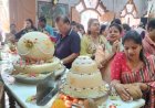 बड़ागांव में हर्षोल्लास से मना निर्वाण महोत्सव, भगवान पार्श्वनाथ को चढ़ाया निर्वाण लाडू