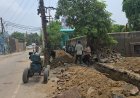 नाले के निर्माण को लेकर विवाद, स्थानीय लोगों ने बताया जलभराव से निजात का जरूरी कदम