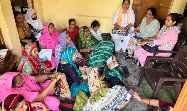 राष्ट्रीय कृमि निवारण दिवस को लेकर आंगनबाड़ी कार्यकत्रियों को दिया प्रशिक्षण