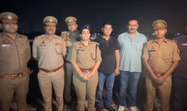 गाजियाबाद में पुलिस मुठभेड़ दो बदमाश गिरफ्तार 21 किलो गांजा बरामद 