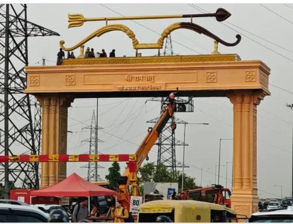 तो गाजियाबाद की एलिवेटेड रोड की पहचान अब बनेगी श्री राम सेतु प्रवेश द्वार