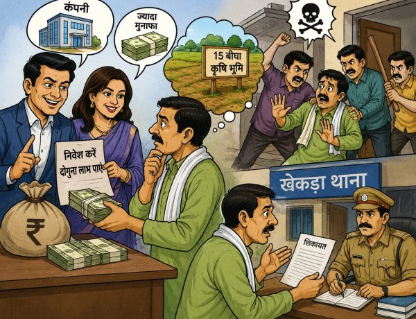 कंपनी में निवेश के नाम पर 1.06 करोड़ की ठगी का आरोप