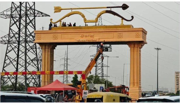 तो गाजियाबाद की एलिवेटेड रोड की पहचान अब बनेगी श्री राम सेतु प्रवेश द्वार