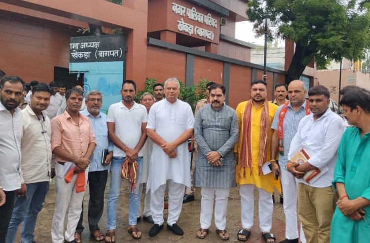 हर घर तिरंगा' अभियान को सफल बनाने में जुटी भाजपा, खेकड़ा में 12 अगस्त को निकलेगी भव्य तिरंगा यात्रा