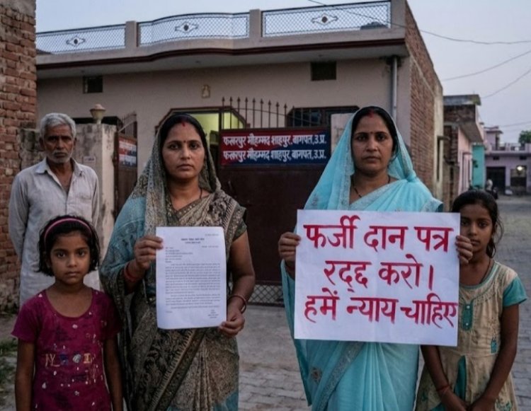 पैतृक जमीन के फर्जीवाड़े को लेकर बहनों में विवाद, घर में घुसकर जानलेवा हमले का आरोप
