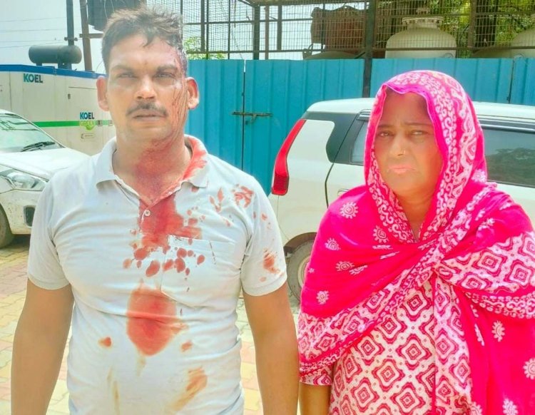 सांकरौद में मकान पर जबरन कब्जे का विरोध करने पर खूनी संघर्ष, धारदार हथियार से हमले में दो घायल