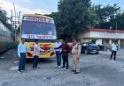 परिवहन विभाग ने 46 बसों का काटा चालान, 25 सीज