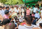 पूर्व राज्यपाल कलराज मिश्रा के आवास पहुंचकर सतेंद्र शर्मा ने दी श्रद्धांजलि