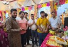 आरडब्ल्यूए अध्यक्ष ने किए भगवान गणेश के दर्शन, की पूजा अर्चना