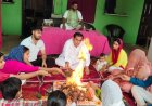 घिटोरा में राष्ट्र कल्याण के लिए वैदिक यज्ञ, नशे से दूर रहने का संदेश