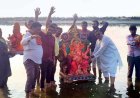 गणपति बप्पा मोरया के जयकारों से गूंजा खेकड़ा