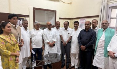 पूर्व बसपा प्रत्याशी कृपाराम शर्मा कांग्रेस में घर वापसी