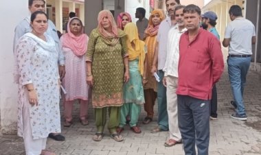 गला दबाकर हत्या के प्रयास का मुकदमा फर्जी बताया, एसपी से निष्पक्ष जांच की मांग