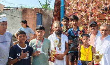 अंडर 14 बालक दौड़ में गर्वित ने मारी बाजी