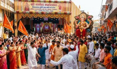 धर्म संघ के पांडाल में विराजेंगे लालबाग के राजा