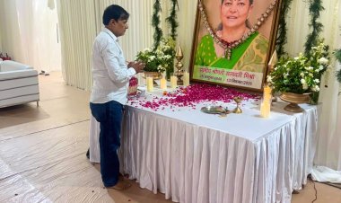 राष्ट्रीय ब्राह्मण युवजन सभा के जिलाध्यक्ष ने दी श्रद्धांजलि