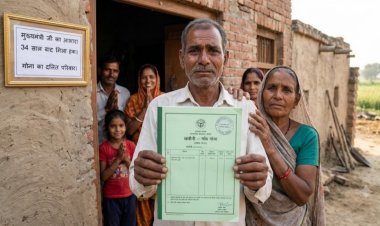 34 साल बाद दलित परिवार के नाम दर्ज हुई जमीन