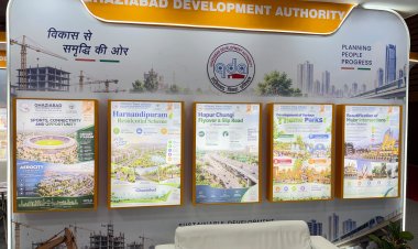यूपी इंटरनेशनल ट्रेड शो में दिखी गाजियाबाद के विकास की तस्वीर, हरनंदीपुरम से एयरोसिटी तक परियोजनाओं का प्रदर्शन
