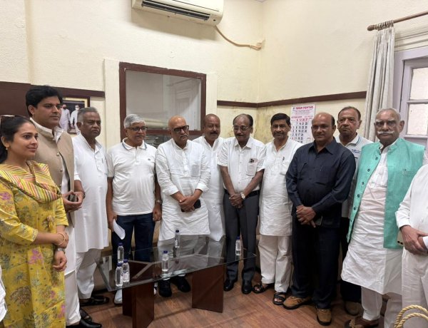 पूर्व बसपा प्रत्याशी कृपाराम शर्मा कांग्रेस में घर वापसी