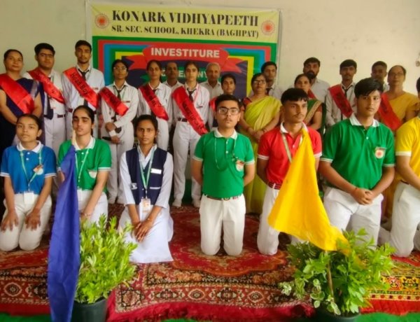 कोणार्क विद्यापीठ में छात्र परिषद का हुआ भव्य अलंकरण समारोह
