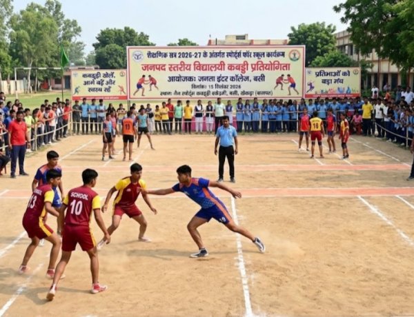 बसी में 15 सितंबर को सजेगा कबड्डी का मैदान, जनपदभर के खिलाड़ी दिखाएंगे दमखम