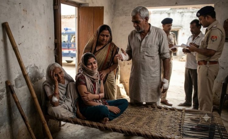 विवाहिता और उसके मां-बाप पर लाठी-डंडों से हमला, तीनों घायल